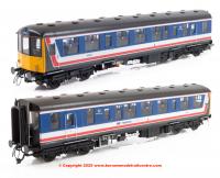 1458 Heljan Class 104 2 Car DMU Set L701 Network SouthEast